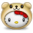 Hello Kitty Teddy Bear Icon